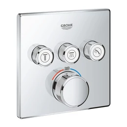GROHE Grohtherm SmartControl termosztát falsík mögötti telepítéshez, 3 fogyasztóra
