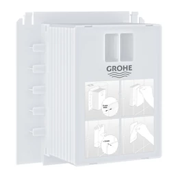GROHE revíziós nyílás (harmónika) kis méretű nyomólapokhoz GROHE revíziós nyílás (harmónika) kis méretű nyomólapokhoz