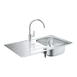 GROHE Bau konyhai mosogatótálca és csaptelep garnitúra GROHE Bau konyhai mosogatótálca és csaptelep garnitúra