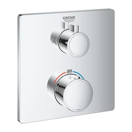 GROHE Grohtherm termosztátos zuhany keverő 2 kimenethez, beépített elzáró/váltószeleppel