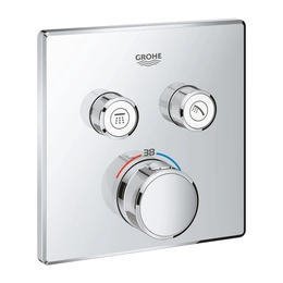 GROHE SmartControl termosztát falsík mögötti telepítéshez, 2 fogyasztóra