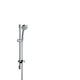 HANSGROHE Croma 100 zuhanyszett Mono 65 cm-es zuhanyrúddal és szappantartóval