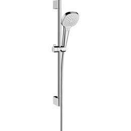 HANSGROHE Croma Select E zuhanyszett Vario 65 cm-es zuhanyrúddal, fehér/króm