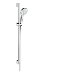 HANSGROHE Croma Select E zuhanyszett Multi 90 cm-es zuhanyrúddal, fehér/króm