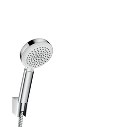 HANSGROHE Crometta 100 zuhanytartó szett Vario 125 cm-es zuhanycsővel, fehér/króm