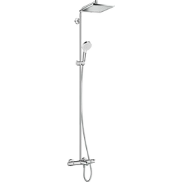 HANSGROHE Crometta E Showerpipe 240 1jet termosztáttal és kádtöltővel HANSGROHE Crometta E Showerpipe 240 1jet termosztáttal és kádtöltővel