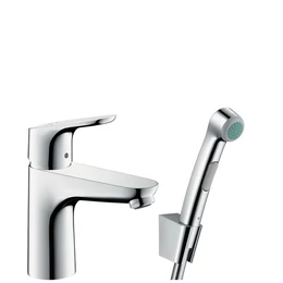 HANSGROHE Focus bidette 1jet kézizuhany/ Focus 100 egykaros mosdócsaptelep szett 1,60 m HANSGROHE Focus bidette 1jet kézizuhany/ Focus 100 egykaros mosdócsaptelep szett 1,60 m