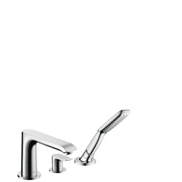 HANSGROHE Metris 3 lyukú peremre szerelhető egykaros kádcsaptelep