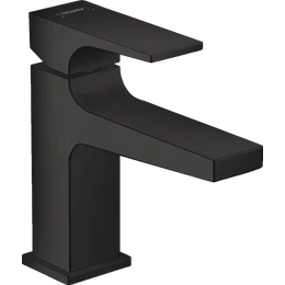 HANSGROHE Metropol egykaros mosdócsaptelep 100 nyitókarral, kézmosókhoz, push-open lefolyógarnitúrával, matt fekete HANSGROHE Metropol egykaros mosdócsaptelep 100 nyitókarral, kézmosókhoz, push-open lefolyógarnitúrával, matt fekete