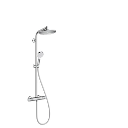 HANSGROHE Crometta S Showerpipe 240 1jet termosztáttal EcoSmart 9 l/perc