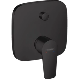 HANSGROHE Talis E egykaros kádcsaptelep falsík alatti szereléshez, matt fekete HANSGROHE Talis E egykaros kádcsaptelep falsík alatti szereléshez, matt fekete