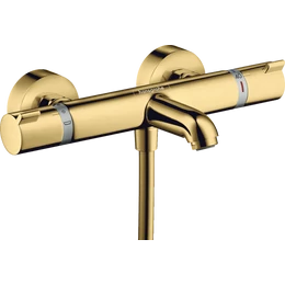 HANSGROHE Ecostat termosztátos kádcsaptelep Comfort, falsíkon kívüli szereléshez, polírozott arany hatású HANSGROHE Ecostat termosztátos kádcsaptelep Comfort, falsíkon kívüli szereléshez, polírozott arany hatású