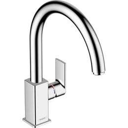 HANSGROHE Vernis Shape egykaros mosdócsaptelep elforgatható kifolyóval és automata lefolyógarnitúrával HANSGROHE Vernis Shape egykaros mosdócsaptelep elforgatható kifolyóval és automata lefolyógarnitúrával