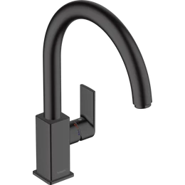 HANSGROHE Vernis Shape M35 egykaros konyhai csaptelep 210, elforgatható kifolyóval, matt fekete HANSGROHE Vernis Shape M35 egykaros konyhai csaptelep 210, elforgatható kifolyóval, matt fekete