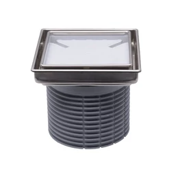 HL becsempézhető látható rész d110 mm, nemesacél kerettel, 132×132 mm/112×112 mm HL becsempézhető látható rész d110 mm, nemesacél kerettel, 132×132 mm/112×112 mm