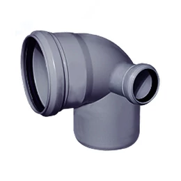 PVC könyök elágazó jobbos 110/50
