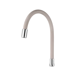 INVENA flexibilis kifolyócső, bézs-króm INVENA flexibilis kifolyócső, bézs-króm