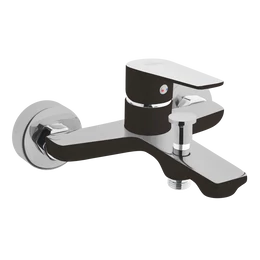 INVENA Dokos kádtöltő csaptelep, fekete-króm