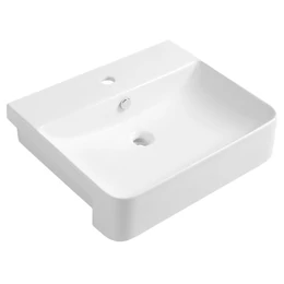 ISVEA Sott Aqua kerámia mosdó, 59×49 cm ISVEA Sott Aqua kerámia mosdó, 59×49 cm