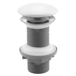 ISVEA klik-klak mosdólefolyó, 5/4", 20-70 mm, fehér kerámia fedéllel ISVEA klik-klak mosdólefolyó, 5/4", 20-70 mm, fehér kerámia fedéllel