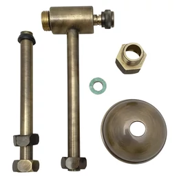 KERASAN Waldorf Retro vízbekötés felső tartályhoz, bronz