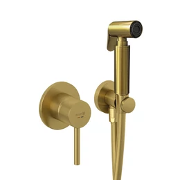 KLUDI Bozz higiéniai szett, szálcsiszolt arany