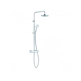 KLUDI Logo Thermostat Dual Shower System KLUDI Logo Thermostat Dual Shower System