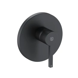 KLUDI Nova Fonte Puristic falsík alatti zuhanycsap, matt fekete KLUDI Nova Fonte Puristic falsík alatti zuhanycsap, matt fekete