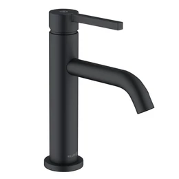 KLUDI Nova Fonte Pura mosdócsap 100 ECO push-open leeresztővel, matt fekete KLUDI Nova Fonte Pura mosdócsap 100 ECO push-open leeresztővel, matt fekete