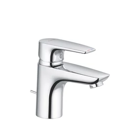 KLUDI Pure&Solid mosdócsap 75 ECO lefolyógarnitúrával KLUDI Pure&Solid mosdócsap 75 ECO lefolyógarnitúrával