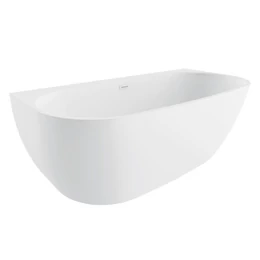 M-ACRYL Avalon különleges akril kád, fehér előlappal + fehér lefolyó M-ACRYL Avalon különleges akril kád, fehér előlappal + fehér lefolyó