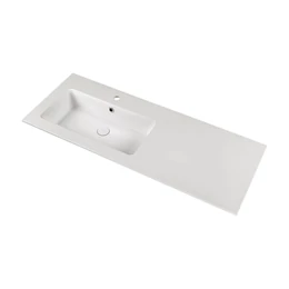 MARMY Bergamo Slim mosdó, 120×46 cm, balos