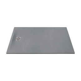 MARMY Dolomite zuhanytálca - 70×120 matt szürke (valentino grey)