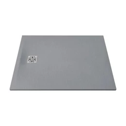 MARMY Dolomite zuhanytálca - 70×90 matt szürke (valentino grey)