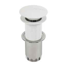 MARMY leeresztőszelep - KLIK-KLAK túlfolyó nélküli (fehér) MARMY leeresztőszelep - KLIK-KLAK túlfolyó nélküli (fehér)