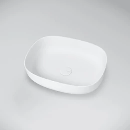 MARMY Candy "M" mosdó, 48×38 cm (matt fehér)