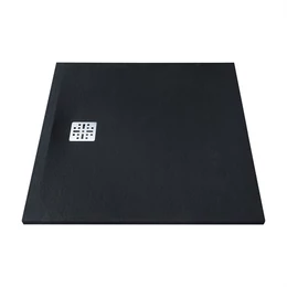 MARMY Dolomite zuhanytálca - 100×100 matt fekete (cavalli black) MARMY Dolomite zuhanytálca - 100×100 matt fekete (cavalli black)