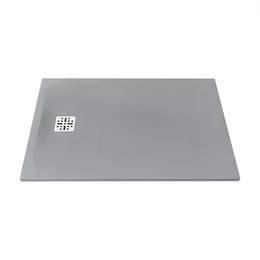 MARMY Dolomite zuhanytálca - 80×120 matt szürke (valentino grey)