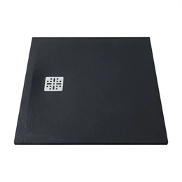 MARMY Dolomite zuhanytálca - 80×80 matt fekete (cavalli black) MARMY Dolomite zuhanytálca - 80×80 matt fekete (cavalli black)