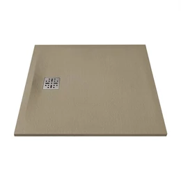 MARMY Dolomite zuhanytálca - 90×100 matt cappucino (gucci latte)