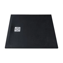 MARMY Dolomite zuhanytálca - 90×100 matt fekete (cavalli black) MARMY Dolomite zuhanytálca - 90×100 matt fekete (cavalli black)