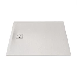 MARMY Dolomite zuhanytálca - 90×120 matt fehér (prada white)