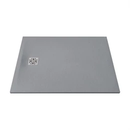 MARMY Dolomite zuhanytálca - 90×120 matt szürke (valentino grey)