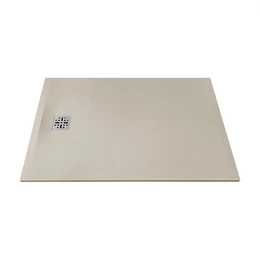 MARMY Dolomite zuhanytálca - 90×140 matt bézs (armani beige)