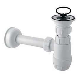 MCALPINE mosdó búraszifon 5/4"-32, leeresztővel MCALPINE mosdó búraszifon 5/4"-32, leeresztővel