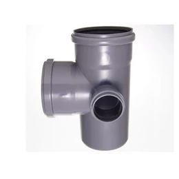 PVC sarokelágazó jobbos 110/110/50
