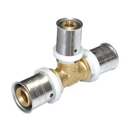 TH-press réz szűkített T-idom 16/10/16 TH-press réz szűkített T-idom 16/10/16