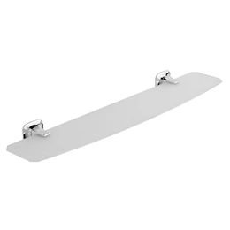 METAFORM Aida polctartó, 560×125 mm, tejüveg/króm METAFORM Aida polctartó, 560×125 mm, tejüveg/króm