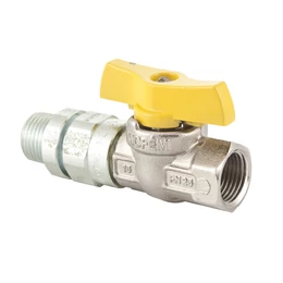 MOFÉM flexum gáz gömbcsap 1/2" KB, fix menettel, hőhatásra záró szeleppel MOFÉM flexum gáz gömbcsap 1/2" KB, fix menettel, hőhatásra záró szeleppel