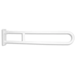 NOVASERVIS Metalia Help behajtható dupla kapaszkodó, fehér, 853 mm